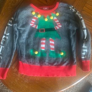 Toddler Girls ugly sweater